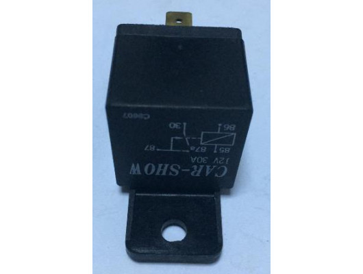 UNIVERSAL UNIVERSAL-; ROLE (5 UCLU) SİYAH 12V/30A TÜM JAPON/KORE ARAÇLARI İÇİN