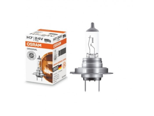 STANDART AMPUL- FAR AMPULÜ; 24V/H7 70W (64215) (DUY PX26D) (OSRAM)