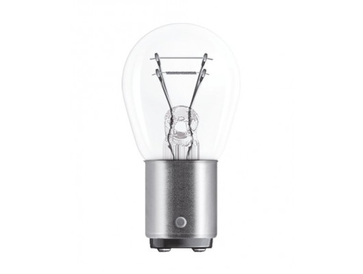 STANDART AMPUL- STOP/SİNYAL/PARK/GÖSTERGE AMPULÜ; 12V/P21/4W (7225) (DUY BAZ15D) (OSRAM)