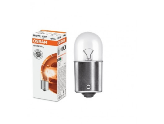 STANDART AMPUL- STOP/SİNYAL/PARK/GÖSTERGE AMPULÜ; 12V/R5W (5007) (DUY BA15S) (OSRAM)