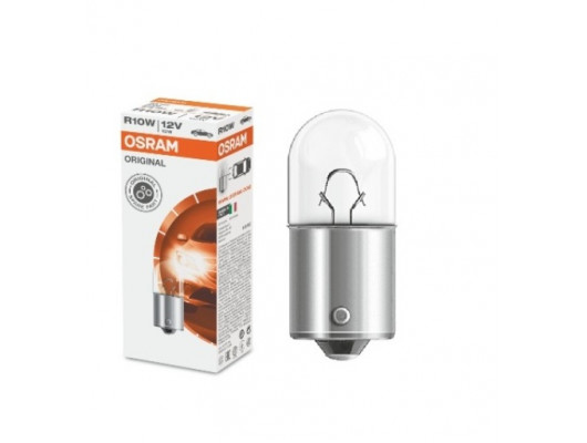 STANDART AMPUL- STOP/SİNYAL/PARK/GÖSTERGE AMPULÜ; 12V/R10W (5008) (DUY BA15s) (OSRAM)