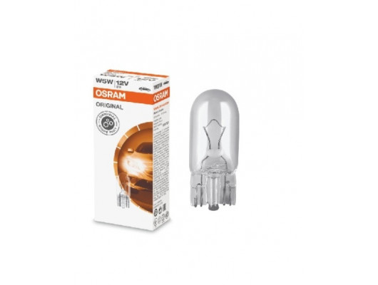 STANDART AMPUL- STOP/SİNYAL/PARK/GÖSTERGE AMPULÜ; 12V/W5W (2825)(DUY W2,1x9,5D)OSRAM)