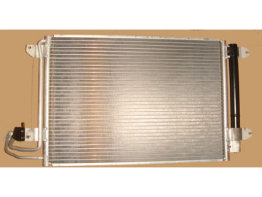 VOLKSWAGEN GOLF- 5- 04/09; KLİMA RADYATÖRÜ ALÜMİNYUM (TÜPLÜ) (565X402X16)