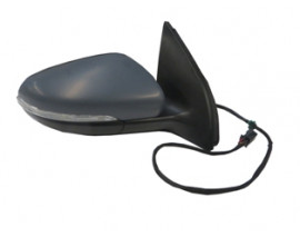 VOLKSWAGEN GOLF- 6- 09/12; KAPI AYNASI SAG ELEKTRIKLI/ISITMALI/GRI KAPAKLI/CAMLI/SINYALLI (BFN)