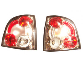 VOLKSWAGEN POLO- 5- 02/05; MODİFİYE STOP LAMBASI SAĞ/SOL SET 2 PARÇA NİKELAJLI/KIRMIZI/BEYAZ (TY