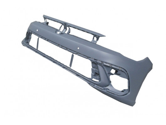 VOLKSWAGEN POLO- 8- 21/25; ÖN TAMPON ASTARLI GRİ/BRAKETLİ/2 SENSÖR DELİKLİ (TYG)