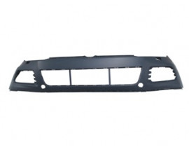 VOLKSWAGEN TOUAREG- 10/14; ÖN TAMPON SİYAH (SİS/PANJUR VE FAR YIKAMA DELİKLİ TW)