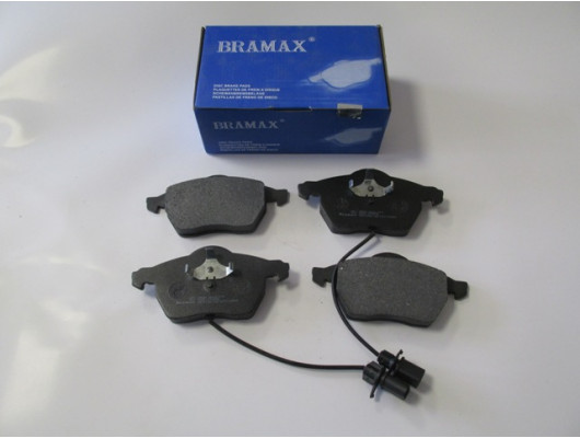 VOLKSWAGEN PASSAT- B5- 97/00; ÖN FREN BALATASI 1,6/1,8/2,0/2,5(2KABLOLU)(DISK(156,4X73,8X19,6)BRAMAX