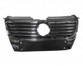 VOLKSWAGEN PASSAT- B6- 05/10; ÖN PANJUR SİYAH (NİKELAJ KAPLAMALI)(IZGARASI SİYAH)SENSÖR DELİKSİZ(TW)