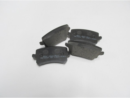 VOLKSWAGEN PASSAT- B6- 05/10; ARKA FREN BALATASI (DISK)(105,5X56,4X17)(BRAMAX)