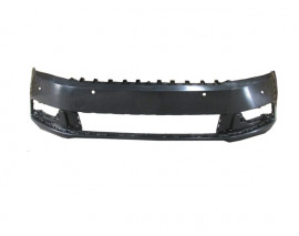 VOLKSWAGEN PASSAT- B7- 11/14; ÖN TAMPON SİYAH (SİS/PANJUR/SENSÖR DELİKLİ/FAR YIKAMA DELİKSİZ (TYG)