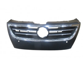 VOLKSWAGEN PASSAT CC- 09/12; ÖN PANJUR SİYAH/NİKELAJ KAPLAMALI/SENSÖR DELİKLİ (TW)