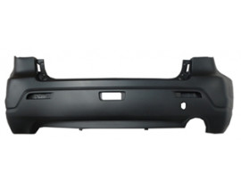 MITSUBISHI ASX- 11/12; ARKA TAMPON SİYAH (SİS VE REFLEKTÖR DELİKLİ FPI)