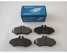 VOLKSWAGEN VOLT- LT35/LT46- 96/07; ARKA FREN BALATASI (KULAKSIZ)KABLOSUZ)DİSK)(125,6X62X17,8)BRAMAX)