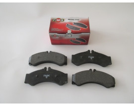 VOLKSWAGEN VOLT- LT35/LT46- 96/07; ARKA FREN BALATASI (KABLOSUZ)(DİSK)(164,2X72X19,5) (FMK)