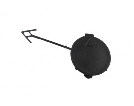 VOLKSWAGEN CRAFTER- 07/17; ÖN TAMPON ÇEKİ DEMİR KAPAĞI (SİYAH)