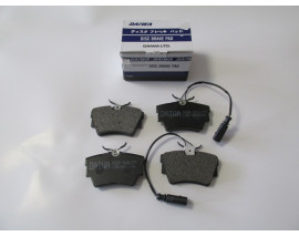 VOLKSWAGEN TRANSPORTER- T4- 96/01; ARKA FREN BALATASI (2 KABLOLU)(DİSK)(94,8X57,4X15)(BRAMAX)