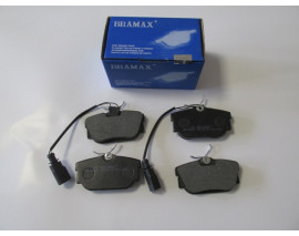 VOLKSWAGEN TRANSPORTER- T4- 02/03; ARKA FREN BALATASI (2 KABLOLU)(DİSK)(94,8X51X15,4)(BRAMAX)