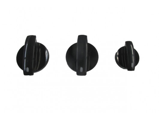 VOLKSWAGEN TRANSPORTER- T5- 04/09; KALORİFER AYAR DÜĞMESİ (SET) (3 PARÇA)