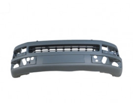 VOLKSWAGEN TRANSPORTER- T6- 10/14; ÖN TAMPON GRİ(SİS DELİKLİ/FAR YIKAMA DELİKSİZ)(TYG)