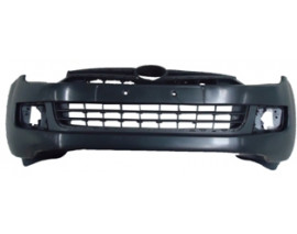 VOLKSWAGEN AMAROK- 11/16; ÖN TAMPON SİYAH (SİS DELİKLİ/TAMPON PANJURLU (PANJUR NİKELAJLARI TAKILAN)