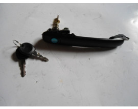 VOLKSWAGEN CADDY- 96/03; ÖN KAPI DIŞ AÇMA KOLU SAĞ/SOL AYNI (ADET) SİYAH (ŞİFRELİ VE ANAHTARLI)