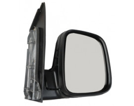 VOLKSWAGEN CADDY- 04/10; KAPI AYNASI SAG MANUEL SIYAH (BAGLANTI YERI ALÜMINYUM) (FAMELLA)