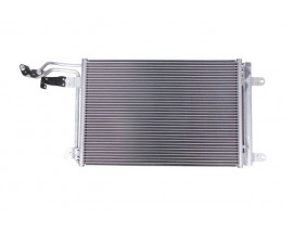 SEAT TOLEDO- 05/07; KLİMA RADYATÖRÜ 1.6/1.9 (BRAZING) (580X401X16) ALÜMİNYUM (ORİS)