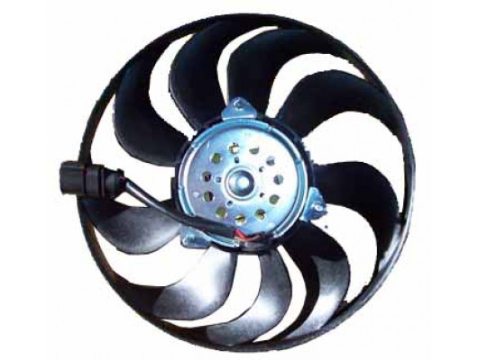 AUDI A3- 05/08; RADYATÖR FANI MOTORLU TEK FİŞLİ (9 KANAT) (KLİMALI TİP)