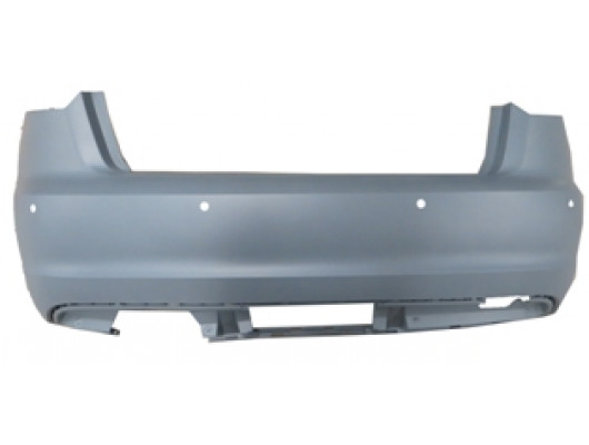 AUDI A3- 09/12; ARKA TAMPON GRİ (SENSÖR DELİKLİ (TYG)