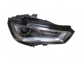 (YENİ ÜRÜN!!!)AUDI A3- SD/HB/SB- 12/16; FAR LAMBASI SAĞ ELEKTRİKLİ/MOTORLU/MERCEKLİ/XENON/LEDLİ (E MARKLI)