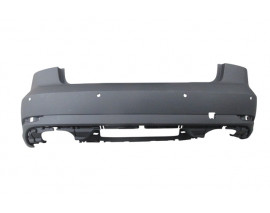 (YENİ ÜRÜN!!!)AUDI A3- SD- 16/20; ARKA TAMPON ASTARLI (ORTA BRAKETİ İLE BİRLİKTE)(SENSÖR DELİKLİ) (TYG)