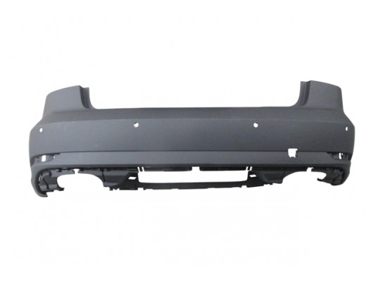 (YENİ ÜRÜN!!!)AUDI A3- SD- 16/20; ARKA TAMPON ASTARLI (ORTA BRAKETİ İLE BİRLİKTE)(SENSÖR DELİKLİ) (TYG)