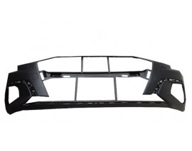 AUDI A3- SD/SB- 21/25; ÖN TAMPON ASTARLI SİYAH FAR YIKAMA KAPAKLI/SENSÖR DELİKSİZ (ADVANCED) (TYG)