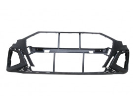 AUDI A3- SD/SB- 21/25; ÖN TAMPON ASTARLI SİYAH FAR YIKAMA KAPAKLI/SENSÖR DELİKSİZ (S LINE)(TYG)