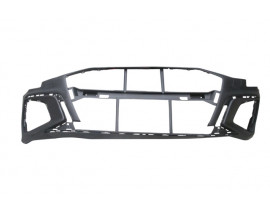 AUDI A3- SD/SB- 21/25; ÖN TAMPON ASTARLI SİYAH FAR YIKAMA KAPAKLI/SENSÖR DELİKLİ (S LINE)(TYG)