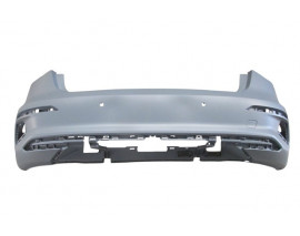 AUDI A3- SB- 21/25; ARKA TAMPON ASTARLI GRİ SENSÖR DELİKLİ (TYG)