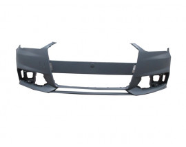 AUDI A1- 15/18; ÖN TAMPON (ASTARLI GRI (SIS/PANJUR DELIKLI KARLIKSIZ SENSÖR DELIKSIZ) (TYG)