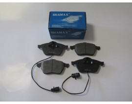 AUDI A4- 95/99; ÖN FREN BALATASI 1,8/1,9TDI/2,4/2,5TDI/2,6 (2KABLOLU)(DİSK)(156,4X73,8X19,5)(BRAMAX)