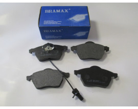 AUDI A4- 02/05; ÖN FREN BALATASI 1,6/1,8T/2,4/2,8(1KABLOLU)(DİSK)(156,4X73,8X19,6/74,1X19,6)(BRAMAX)