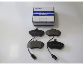 AUDI A4- 05/08; ÖN FREN BALATASI 1,6/1,8T/1,9TDI/2,0/2,0TFSI (2KABLOLU)DİSK)(119,4X69,5X19)(BRAMAX)