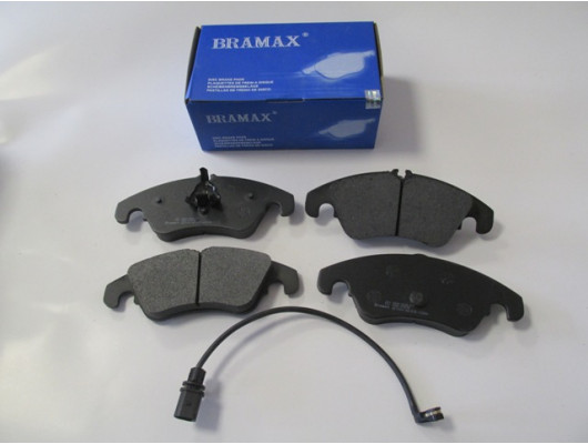 AUDI A4- 08/12; ÖN FREN BALATASI 1,8/2,0/3,0(1KABLOLU)(DİSK)(155x66.6x19.6/15;5.3x71.9x18.8)(BRAMAX)