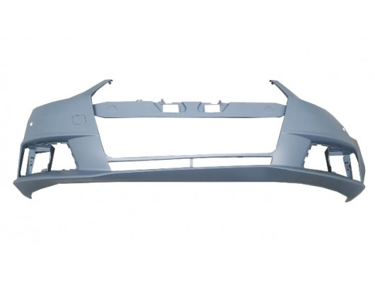 AUDI A4- 15/18; ÖN TAMPON ASTARLI SENSÖR DELİKLİ/ÇEKİ KAPAKLI/FAR YIKAMA DELİKSİZ (TYG)