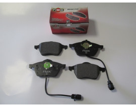 AUDI A6- 95/97; ÖN FREN BALATASI 1,8/1,9TDI/2,0/2,3/2,4/2,6 (2KABLOLU)(DİSK)(156,4X73,8X19,5)FMK)