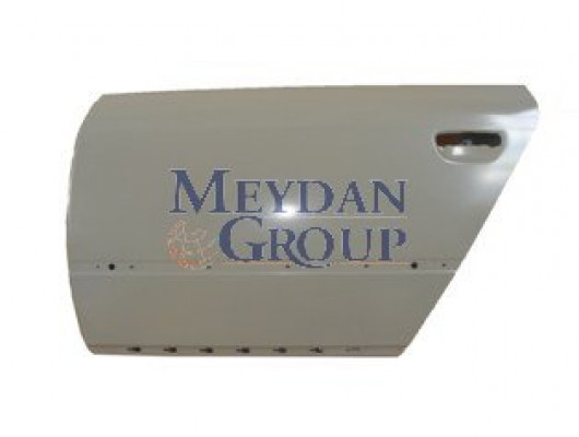 AUDI A6- 98/01; ARKA KAPI SOL DİREKSİZ VE ÇERÇEVESİZ (GRİ BOYALI) (STEYŞIN VAGON) (SIMYI)