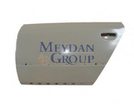 AUDI A6- 01/04; ARKA KAPI SOL DİREKSİZ VE ÇERÇEVESİZ (GRİ BOYALI) (STEYŞIN VAGON) (SIMYI)