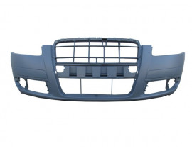 AUDI A6- 05/09; ÖN TAMPON (ASTARLI SİS DELİKLİ/FAR YIKAMASIZ/SENSÖR DELİKSİZ/ÇEKİ KAPAKLI (TYG)