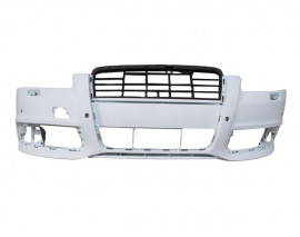 AUDI A6- 09/11; ÖN TAMPON (SİS/PANJUR/ FAR YIKAMA/SENSÖR DELİKLİ ASTARLI) (TW)