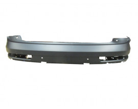 AUDI Q3- 15/18; ARKA TAMPON SİYAH (2 SENSÖR DELİKLİ) (TYG)