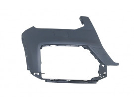 AUDI Q2- 16/20; ÖN TAMPON SAĞ FAR YIKAMA DELİKLİ/SENSÖR DELİKSİZ/ASTARLI GRİ (TYG)